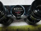 J-b142 -b142 Opera Glasses Lenses Coated 3x Case Binoculars Silver Wuerth