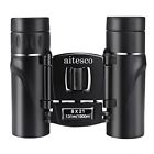 046162092583 Aitesco High Powered Roof Prism Compact Foldable Binoculars