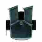 0781606885023 Safariland Belt Loop Only Double Magazine Pouch Paddle Plain Black