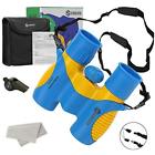 1 Kids Binoculars High Resolution With Educational Device Whistle 784862388055