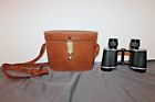 11425 Patrician Vtg Japan Deluxe Binoculars With Case Neck Strap