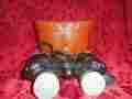 145092 Carton Vtg Japanese Field Binoculars Leather Case 8 X 30 7.5 Prisma Lens