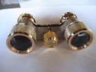 15-3230 Bushnell Vintage Mother Of Pearl Gold 3x23 Theater Opera Glasses W Case Reduce