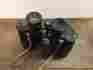 158198 Stellar Vintage Coated Op Binoculars With Orig Leather Strap 7 X 50