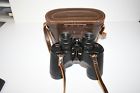 17244 Canon Vintage Binoculars With Leather Case