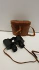 19617 Sunscope Vintage Binoculars And Leather Case
