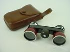 2.5x Vintage Binoculars Leather Opera Prices Wine Glasses Pride Toko Case Color