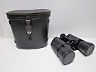 22222 Cosmos Old Vintage Binoculars Japan With Leather Case Model