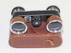 2334 Scope Coated Optics Pocket Theater Glasses Model Leather Case