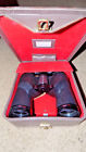 3012 Scope Vintage Binoculars Fully Amber Coated Optics Model With Case