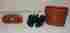 30618 Binolux Vintage Binoculars Rare 8x40 No T-6 Compass Case Japan Working