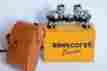 33587 Vintage Sunscope Miniature Opera Binoculars 7x15 Comes With Original Case Box