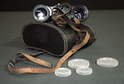 350ft Crown Vintage Binoculars W Original Case Coated Optics 7 X 35 1000 Yds
