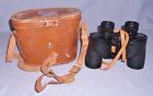 37699 Rosco Vintage Field Binoculars Leather Case Hunting Bird Watching