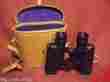 393621 Vintage Sunscope Prismatic Coated Optics 7x35 Field 6.5 Binoculars No