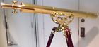 793576 4021 Bushnell Harbormaster Brass Refractor Telescope