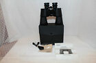 473.25131 Sears Vintage Binoculars Model Quick Focus W Case Strap Cloth Ins