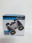 694202226872 Emerson Uv Coated Compact Binoculars Silver And Black