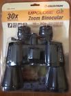 71261-bj Celestron Upclose Zoom Binoculars Neck Strap Soft Case 050234126175