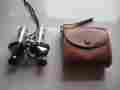 76170 Vintage Lupinus 10x20 Binoculars Opera Glasses With Case Coated Optics