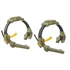 0398970 78441 Spynet Covert Ops Vibrasonic Walkie Talkie Green 039897784410
