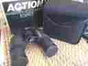 8-40cf Nikon Action Binoculars Egret Mint In Box With Case