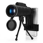 A30003 Unbranded Monocular Telescope Hd Prism Scope With Compass 014834208136