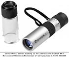Aa11568 Barska Zoom 8-25x25 Bk-7 Multicoated Monocular Microscope W Carrying
