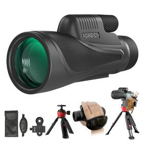 Adasion 860013261597 15x56 Hd Monocular Telescope High Powered For Adults With Smartphone Adapter