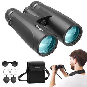 Ado006 Adorrgon 12x54 Hd Binoculars For Adults High Powered - Large View Bak4 Prism Binocular