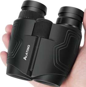 Al095b Alatino 12x25 Compact Binoculars For Adults Kids Small Cruise B