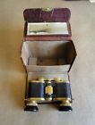 Alligator Antique Binocular Lizard Teleater Carl Skin Case Zeiss Glass Opera