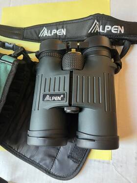 394sr Alpen Shasta Ridge 10x42 Waterproof Binoculars With Bak4 Optics Nice