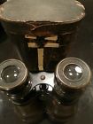 Antique Binoculars Fabt Paris Case Lemaire