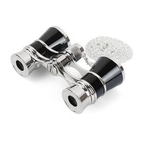 Ao3004-2-3 Aomekie Opera Glasses Binoculars 3x25 Theater Mini Binocular Compact With Cha
