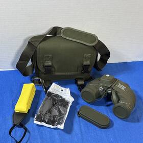 Ao3015r Aomekie 10x50 Military Marine Bak4 Bnise Binoculars Waterproof Rangefinder W Case