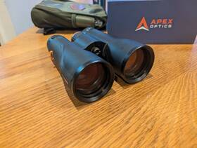 Apex Optics 627987737127 Binoculars Summit Pro 12x50 Precision Ed With Reticle And Tripod Mount
