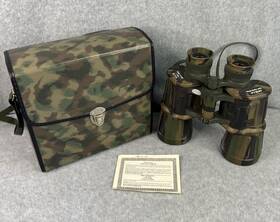 2848 Apollo Camo Binoculars Coated Optics 8x40 Extra Wide Angle With Case