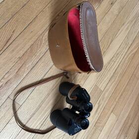 39523 Ashreh Vintage Coated Optics Binoculars 7 X 50 Field 7.1 Made In Japan