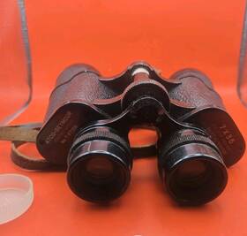 Atco-seymour T-37126 Vintage 7x35 No Binoculars With Case