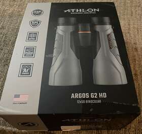 110412 Athlon Optics Argos G2 12x50 Uhd Binoculars