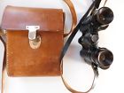 B22820 Vl Steinheil Vintage Muchen Binoculars Leather Cord Case Germany