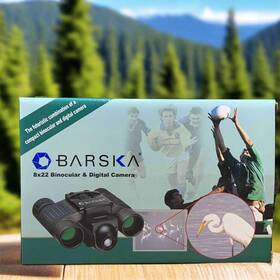 Barska 790272311354 8x22 Binocular And Digital Camera In Box