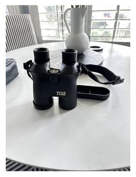61-0850 Bausch And Lomb Bauch Legacy 8x50 Binoculars With Case Excellent Condition Fine Optics