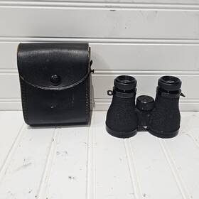 Pat.des.83585 Bausch And Lomb 83585 Vintage U.s.a. Black Pat. 1 952 224 Binoculars Case