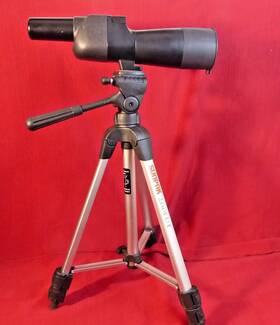 61-6000 Bausch Lomb And Premier Hdr 20-45x Spotting Scope Made In Japan Tripod