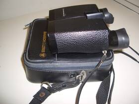 T13800 Bausch Lomb Vintage And Field Discoverer Binoculars 7 X 24 6.5 Japan