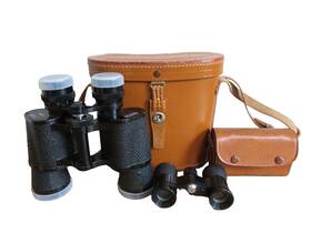58541 Baylor Zenith Binoculars 7x35 Field 65 Coated Lens Case And Small Skyline 2.5x