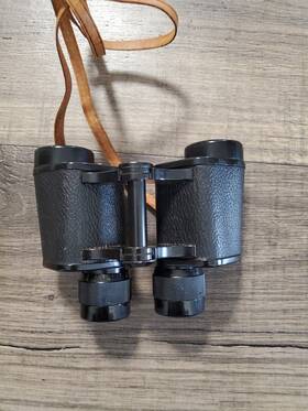 13154 Beacon 8x30 Compact Porro Prism Binoculars Black With Case
