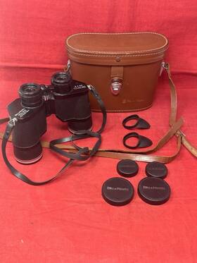 Bh-10962 Bell And Howell Binoculars 8x40 Extra Wide Angle Triple Ultra Violet Coated Euc